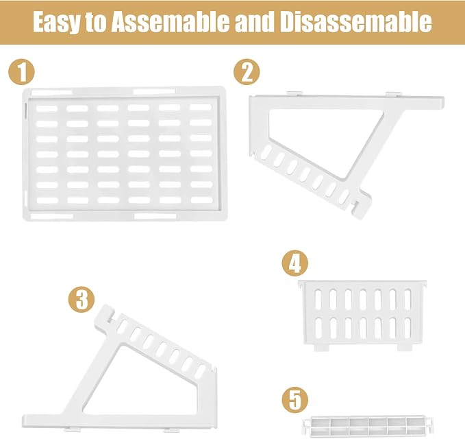 Ctemnpho Large Label Holder for Rolls & Fan-Fold Label Basket Stand for Desktop - Image 7