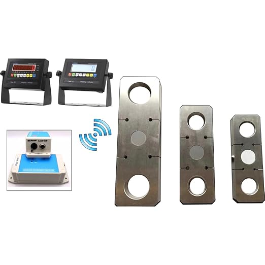 Liberty LS-927-W Wireless Tension Link Scale, Industrial Hanging Electronic Crane Scale, Heavy-Duty Weigh Load Cell | 250,000 lb x 100 lb LED-DeskLoop Office