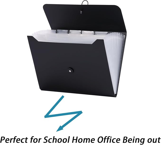 A4 Paper Document Organizer Expanding File Folder - Image 7