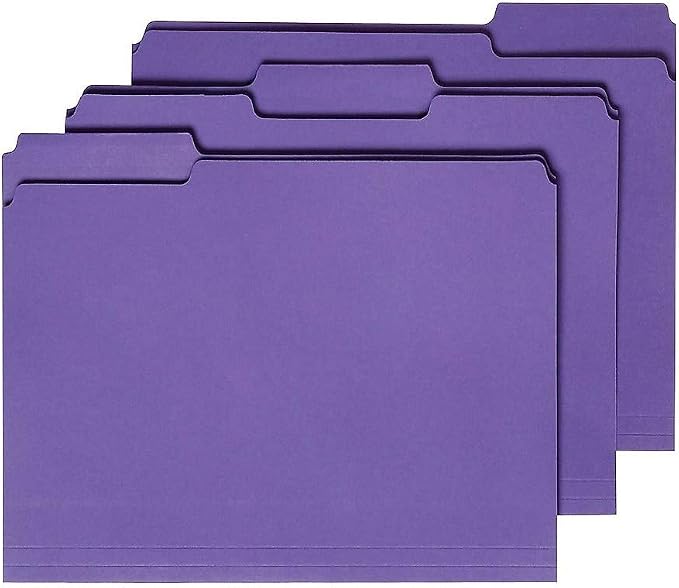 Staples Reinforced File Folders, Letter Size, 3‑Tab Design, Heavy‑Duty - Image 7