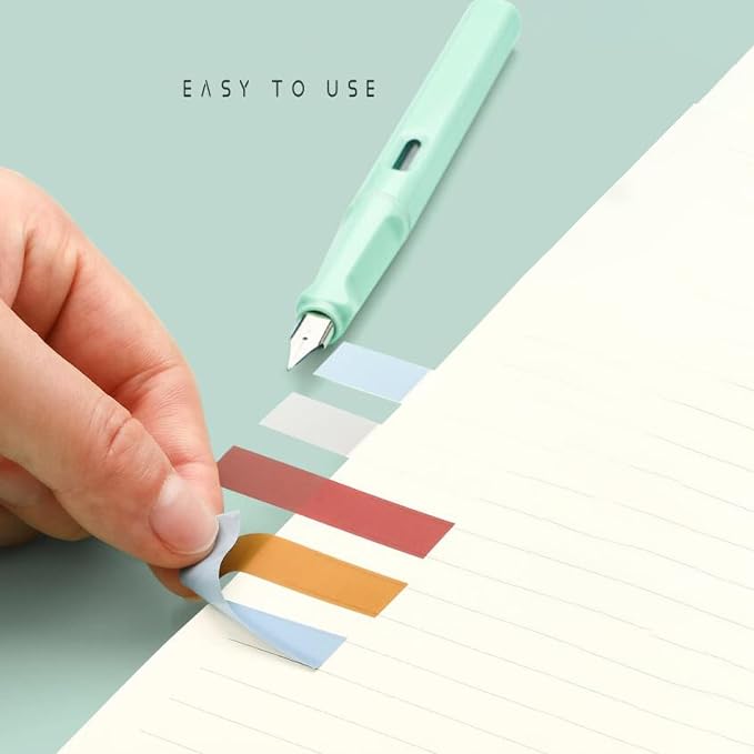 ELII 600 Pcs Index Tabs Page Markers, Transparent Sticky Notes, Book Tabs | - Image 7