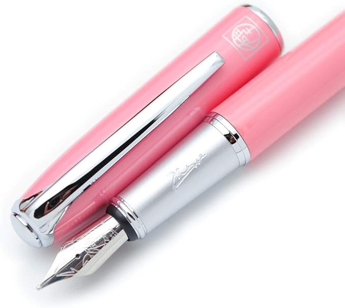 czxwyst Picasso 916 Malage Fountain Pen M Nib Original Box (Light Pink)-DeskLoop Office