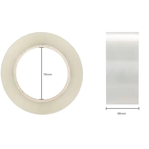 36 Rolls Clear Packing Tape,Packaging Tape for Moving Boxes, Shipping, Office and Storage, Commercial Grade Carton Sealing Adhesive Industrial Tape, 1.88" x 65 Yards, 3 inch Core-DeskLoop Office