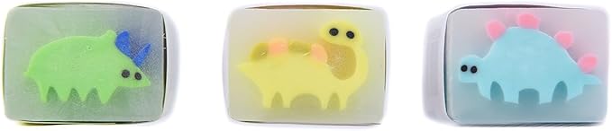 18 Pack Colorful Dinosaur Jelly Erasers for Kids, Kawaii School Supplies Prize Gifts Party Favors-DeskLoop Office