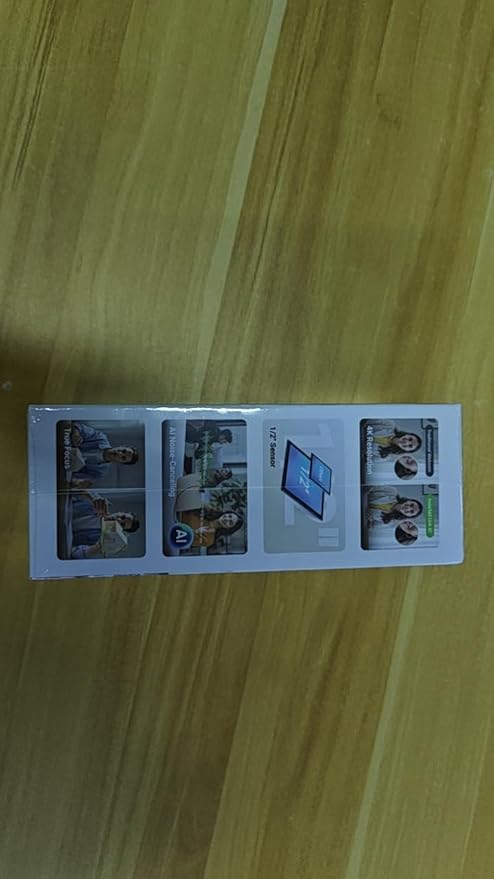 Insta360 Link 2C - 4K Webcam for PC/Mac, 1/2" Sensor, Auto Framing, HDR, AI Noise-Canceling Mic, Gesture Control for Streaming, Video Calls, Gaming, Works with Zoom, Teams, Twitch & More-DeskLoop Office