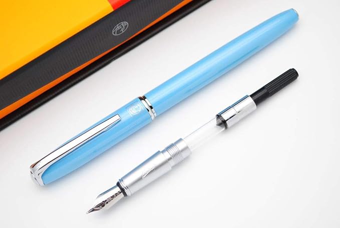 czxwyst Picasso 916 Malage Fountain Pen M Nib Original Box (Light Blue)-DeskLoop Office