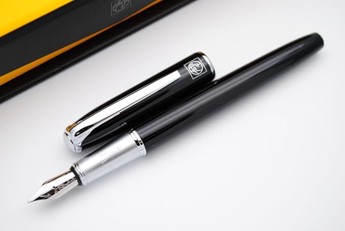 czxwyst Picasso 916 Malage Fountain Pen M Nib Original Box (Black)-DeskLoop Office