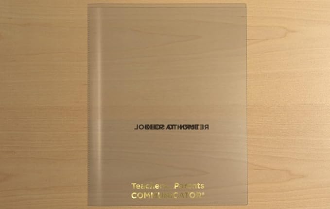 Nicky's Folders® English Communicator, Parent-Teacher Folder, Patented by Rochester100