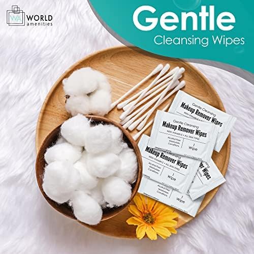 Bulk Makeup Remover Wipes - 25 Wipes per Bulk Pack - Resealable Packaging for Convenience