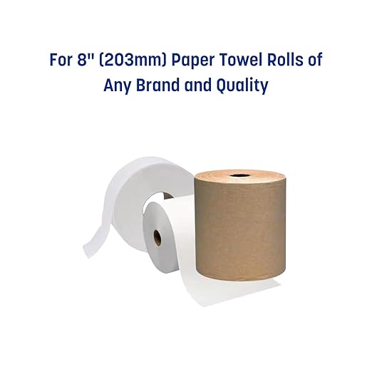 San Jamar Tear-N-Dry Essence Paper Towel Dispenser Automatic Dispenser for Bathroom, Kitchens, and Restaurants, Plastic, 10 x 14.75 x 12.25 Inches, Black