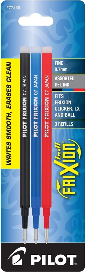 Pilot Gel Ink Refills for FriXion Erasable Gel Ink Pen, Fine Point - Image 2