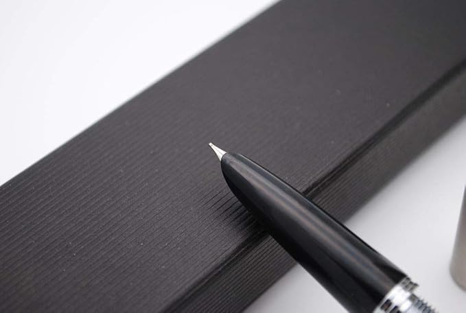 JINHAO 51A Wooden Fountain Pen Steel Cap (Hard Maple, Extra Fine Nib 0.38mm)-DeskLoop Office