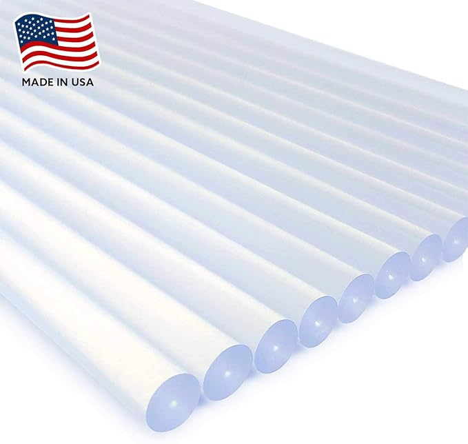 AdTech Hot Glue Sticks, 10 Inch Full Size, Clear, 170 Sticks-DeskLoop Office
