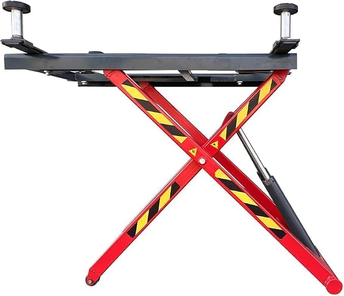 X66 6000 LbsPortable Car Lift Scissor Lift, 48 Inch Lifting Height Adjustable - Image 9