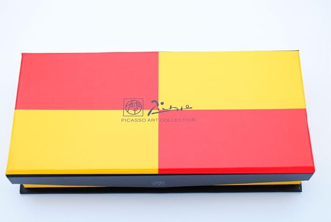 czxwyst Picasso 916 Malage Fountain Pen M Nib Original Box (Red)-DeskLoop Office