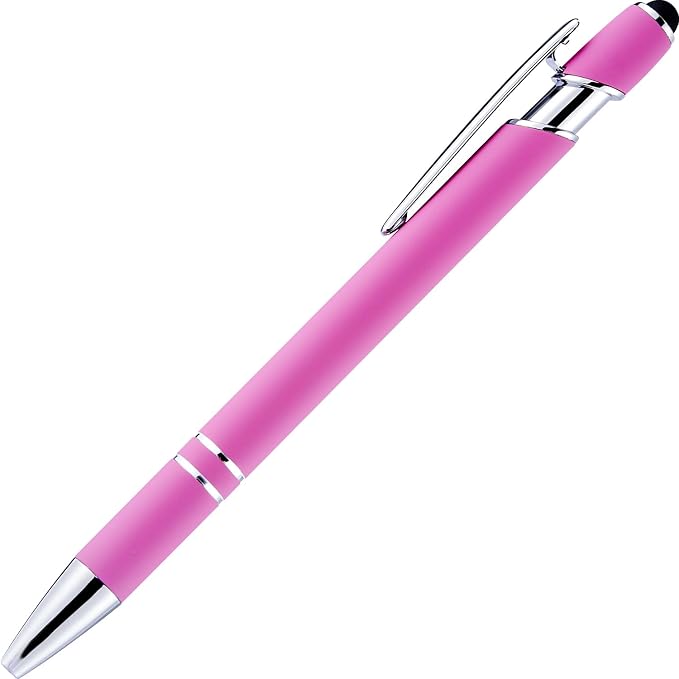 LINFANC 12 Pack Pink Ballpoint Pen - Image 9