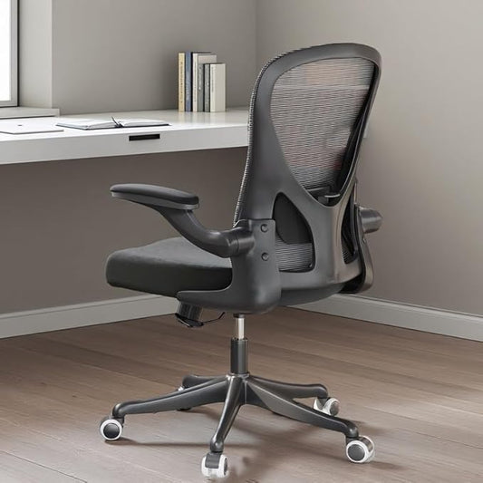 Desk Office Chairs Computer Mesh Chair Executive Chair with Lumbar for Home & Office (03BLACK)-DeskLoop Office
