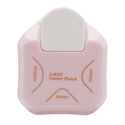 MyArTool 3 Way Corner Rounder Punch, 4mm, 7mm, 10mm 3 in 1 Corner Cutter for Card Making, Laminate, Cardstock, Scrapbooking and Paper Crafts, Business Cards-DeskLoop Office