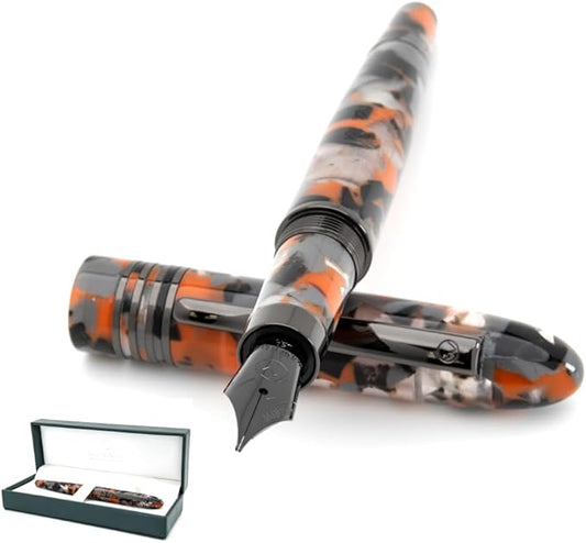 Monteverde Orange Mountain Fountain Pen - M-DeskLoop Office