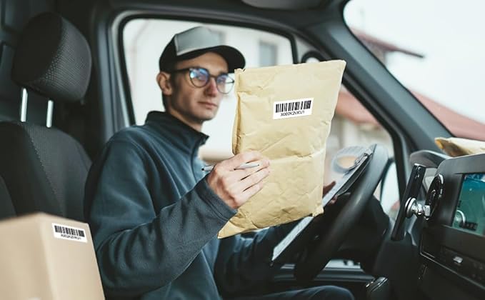 3000 30 Per Sheet Self Adhesive 1" x 2-5/8" Address Shipping Labels for Laser & Inkjet Printers, 100 Sheets, 30 Per Labels Per Page-DeskLoop Office