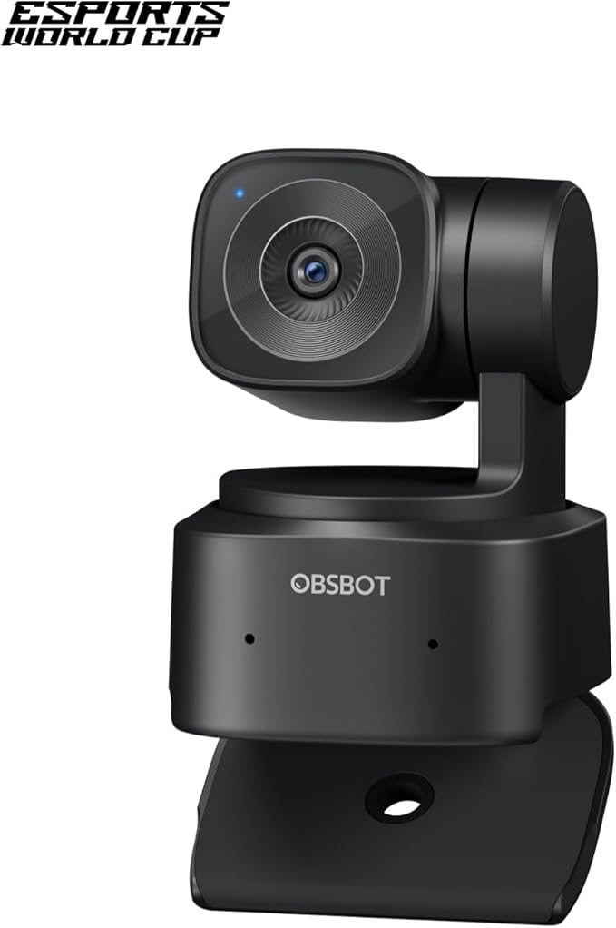 OBSBOT Tiny SE 1080P 100FPS Webcam for PC, AI Tracking PTZ Streaming Camera with 1/2.8" Sensor, Gesture Control, Dual ISO, Staggered HDR, Web Camera for Desktop Computer, Laptop, Meeting, Video Calls-DeskLoop Office