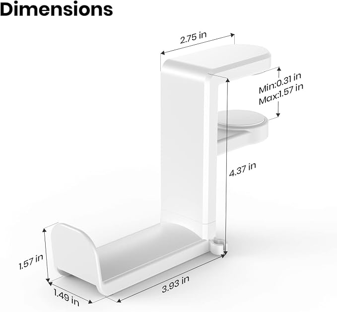 EURPMASK PC Gaming Headset Stand - Image 7