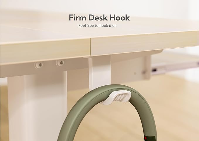 YDN Standing Desk with Keyboard Tray, 48 Inch Height Adjustable Desk with Cable Management, Natural Stand Up Desks for Home and Office, 48inch Natural-DeskLoop Office