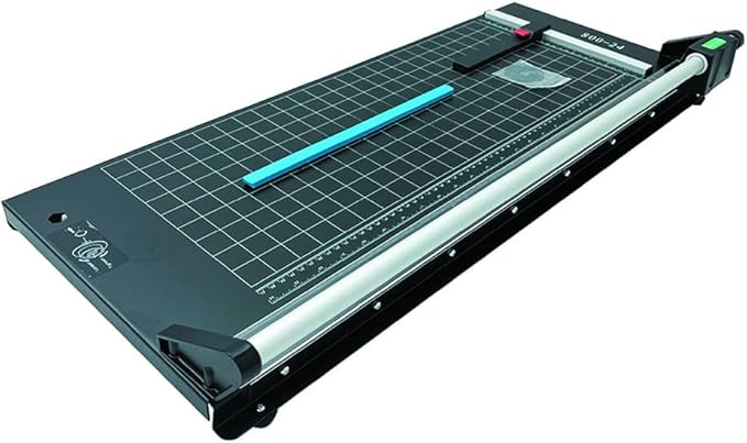 INTBUYING 24 Inch Commercial Manual Precision Rotary Paper Trimmer Smart Rotary Paper Cutter for Cutting Various Types of Photo Paper, Film, hot and Cold Laminating Paper, Office Paper, etc-DeskLoop Office