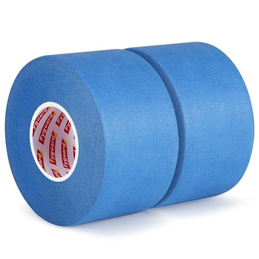 2 Rolls Painters Tape 2Inch ×55 Yard Blue Painters Tape Multi-Purpose Blue Masking Tape, Sharp Line Masking Tape for Wall Painting Edge Treatment Labeling Automotive, Home Use-DeskLoop Office