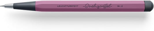 LEUCHTTURM1917 Dusty Rose 372221 Pencil with Twist Mechanism Aluminium Steel Design Award-winning No. 2-DeskLoop Office