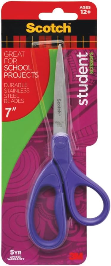 Scotch Kids Pointed Tip Scissors - Image 5