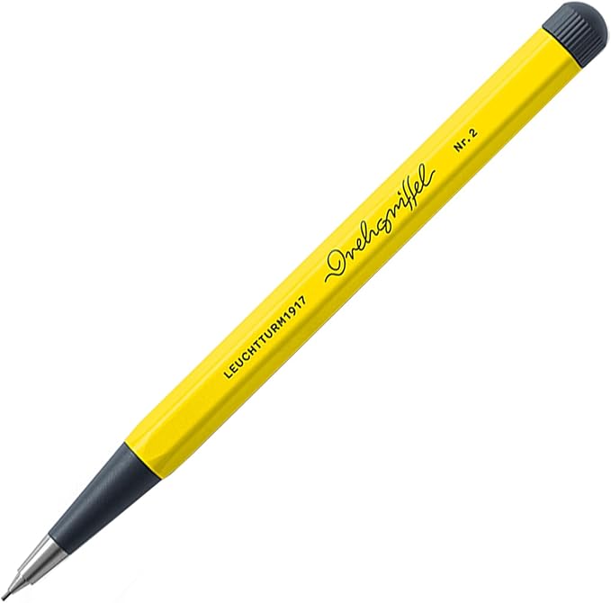 LEUCHTTURM1917 368266 Twist Handle No. 2, Lemon - Pencil-DeskLoop Office