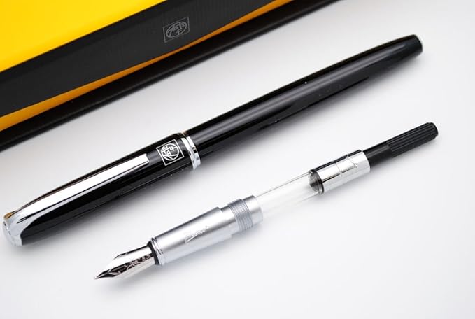 czxwyst Picasso 916 Malage Fountain Pen M Nib Original Box (Black)-DeskLoop Office