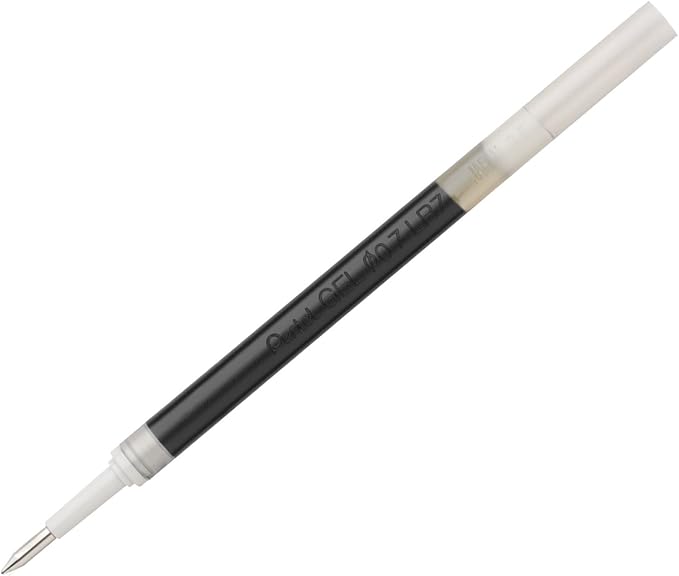 Pentel Refill Ink for EnerGel Liquid Gel Pen / 0.7mm Black Ink / Value Set of by PentelofAmerica