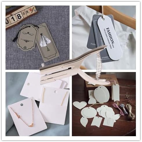 Heavy Duty Hole Punch - Single 3/8" (10mm) Hole Punch for Crafts, Paper, Cards & Tags-DeskLoop Office