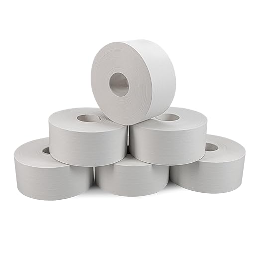 IDL Packaging 3" x 375 feet Reinforced Water-Activated Kraft Gummed Tape 70lb Thickness (Pack of 6) - Secure Paper Packing Tape for Secure Carton Sealing - Heavy-Duty for All Conditions, Brown-DeskLoop Office
