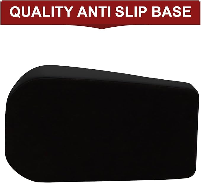 1Pcs Desktop Tape Dispenser Adhesive Roll Holder with Weighted Nonskid Base, Black (Tape not Included)-DeskLoop Office