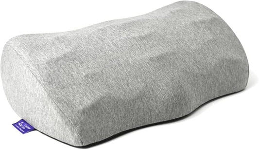 C CUSHION LAB Ergonomic Foot Rest for Under Desk - Patented Massage Ridge Design Memory Foam Foot Stool Pillow for Work, Home, Gaming, Computer, Office Chair - Footrest for Back & Hip Pain Relief-DeskLoop Office