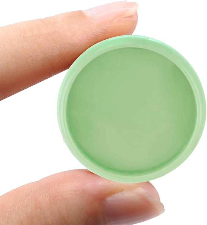 100PCS Discbound Notebook Accessories Expansion Planner Discs Binder Rings Loose-Leaf Plastic Book Binding Disc(Light Green,1.1"/28 mm)
