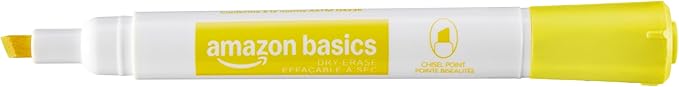 Amazon Basics Low-Odor Dry Erase Whiteboard Markers, Fine Tip, 4 Assorted Colors, 36 Count-DeskLoop Office