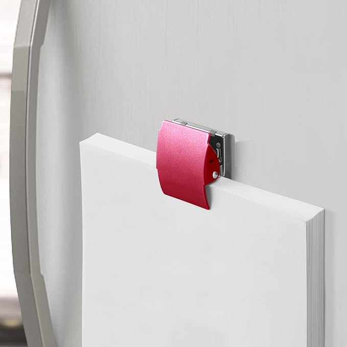 Plus Extra Strong Magnetic Clips, Large 3-Pack, Red-DeskLoop Office