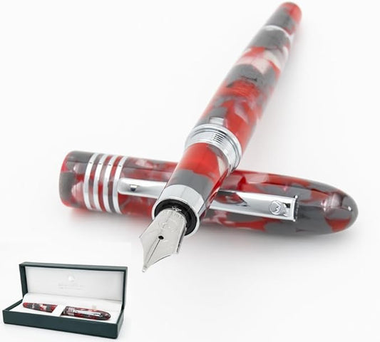 Monteverde Ruby Mountain Fountain Pen - Omniflex-DeskLoop Office