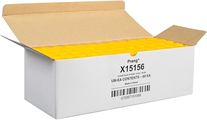 Prang Washable Glue Stick, Clear, 74 Oz., 60 Count-DeskLoop Office