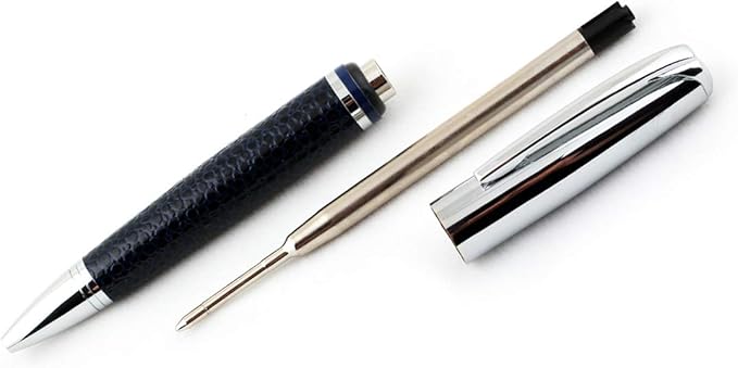 Free Engraving - Personalized Roller Ballpen, Ballpoint pen, Ball pen, Refillable Pens, Retractable Medium Refill Pen Black Ink, Custom Gifts for Men, Women, Classy Gift Box-DeskLoop Office