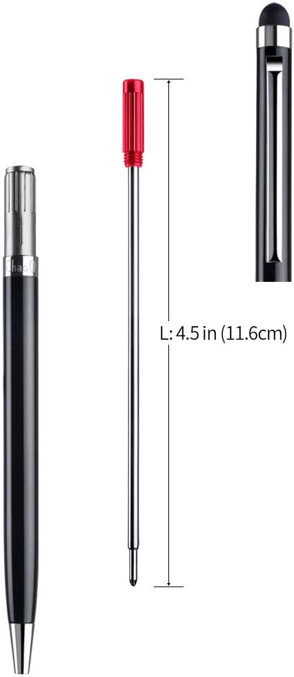 Red Ink Refills (10pcs), Replaceable Pens Refills, 1mm Medium Tip - Red-DeskLoop Office