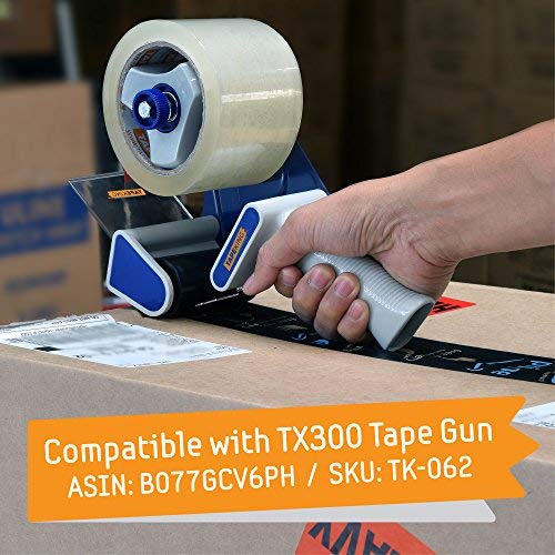 Tape King Clear Packing Tape 3 Inch Wide (2.7mil Thick) - 60 Yards Per Refill Roll (Pack of 6 Rolls) - Strong Sealing Adhesive Industrial Depot Tapes for Moving, Packaging, Shipping, Office & Storage-DeskLoop Office