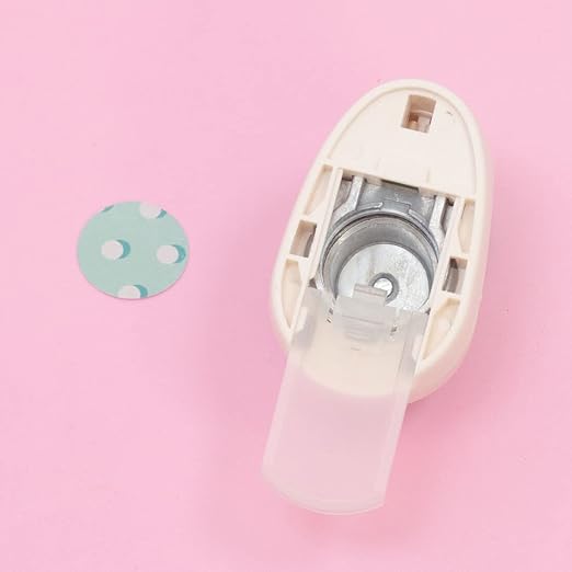 Craftelier - 1 Inch Circle Punch with Lever Press | Shape Hole Puncher for Paper Crafts | Round Hole Punch to Create Scrapbooks, DIY Cards & Journals | Mini Hole Punch for Paper & Cardstock.-DeskLoop Office