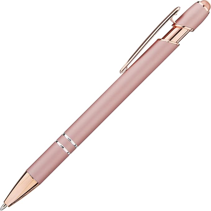 LINFANC 12 Pack Rose Gold Ballpoint Pen - Image 9