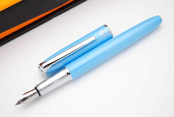 czxwyst Picasso 916 Malage Fountain Pen M Nib Original Box (Light Blue)-DeskLoop Office