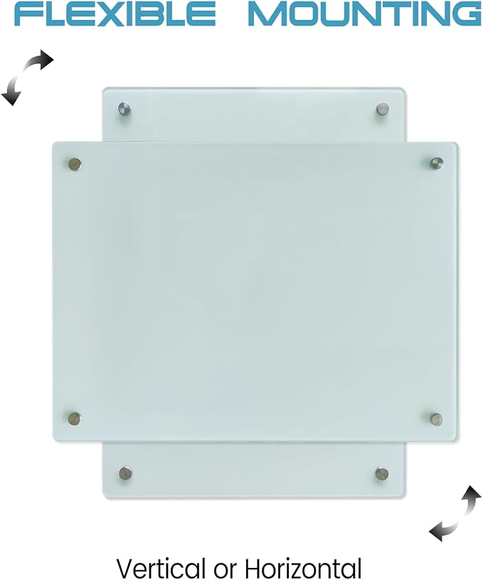 Magnetic Glass Dry Erase White Board Whiteboard Glass Writeboard 40"x60" - Image 8